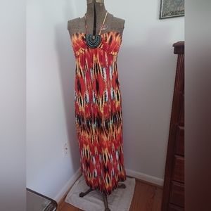 Multi colored Maxi Dress